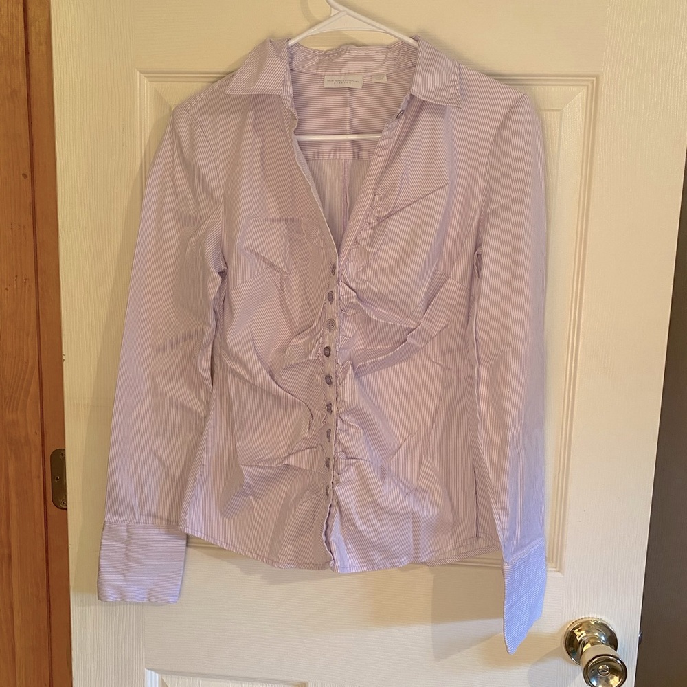 New York & Company Button Down Shirt